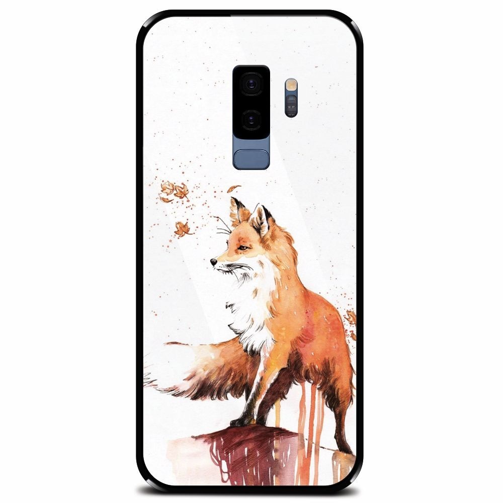 Husa din sticla securizata pentru Samsung Galaxy S9 Plus, Fox 101