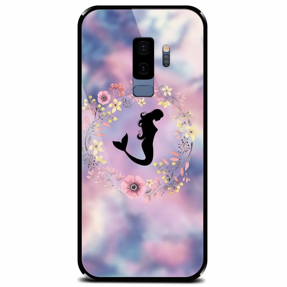 Husa din sticla securizata pentru Samsung Galaxy S9 Plus, Siren