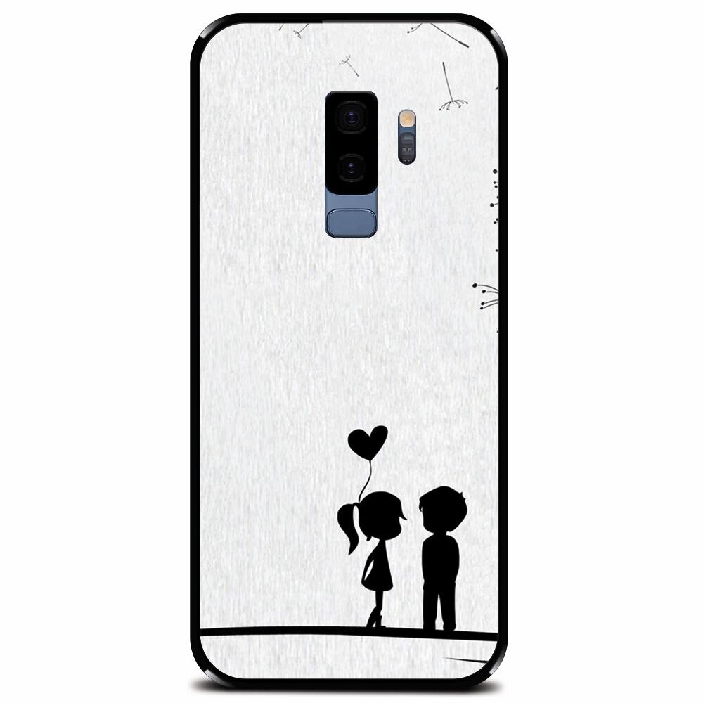Husa din sticla securizata pentru Samsung Galaxy S9 Plus, In Love