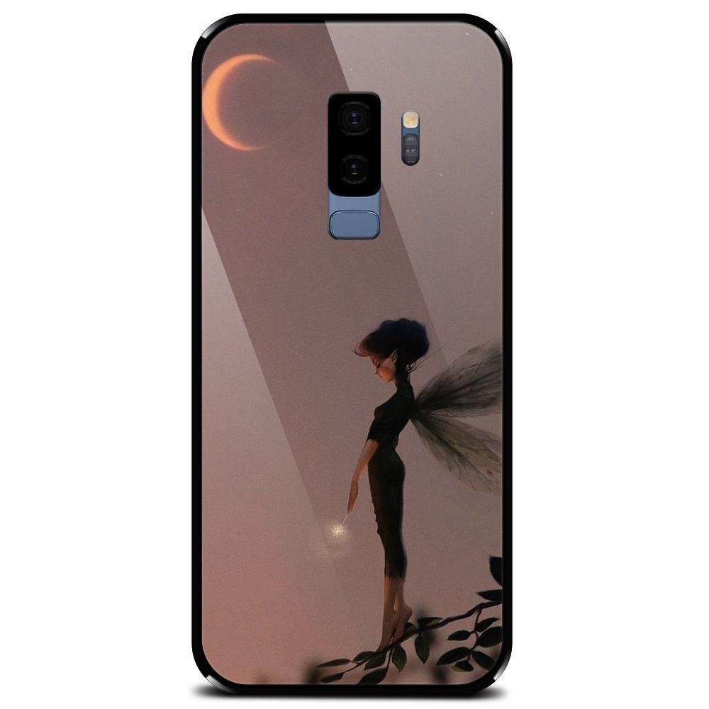 Husa din sticla securizata pentru Samsung Galaxy S9 Plus, Fairy 102
