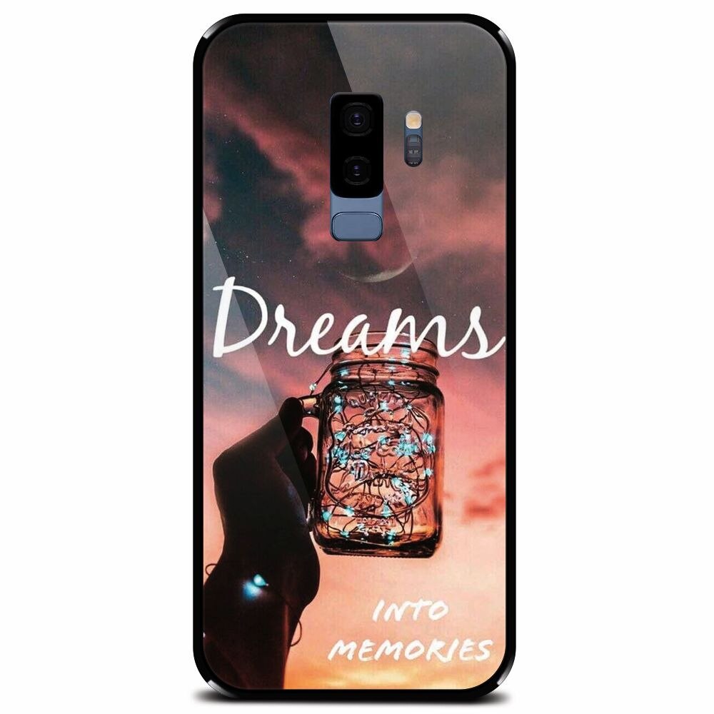 Husa din sticla securizata pentru Samsung Galaxy S9 Plus, Dreams