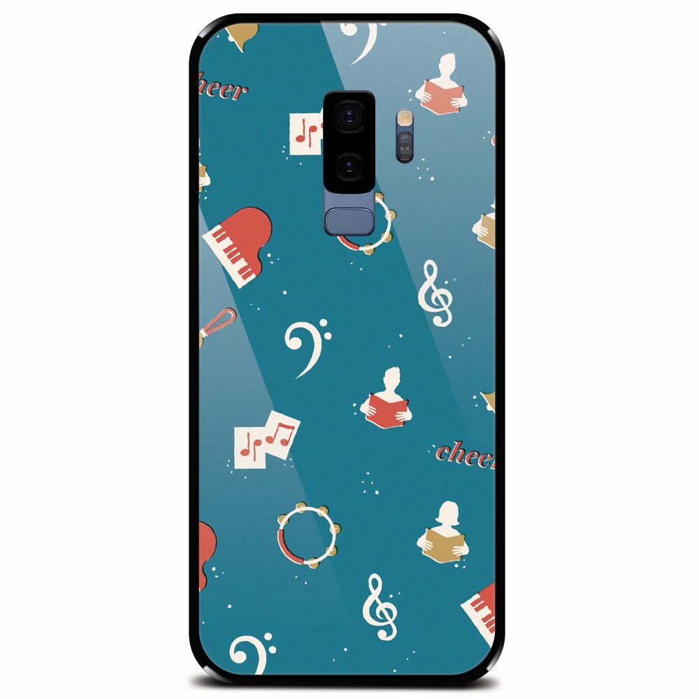 Husa din sticla securizata pentru Samsung Galaxy S9 Plus, Alfred Music