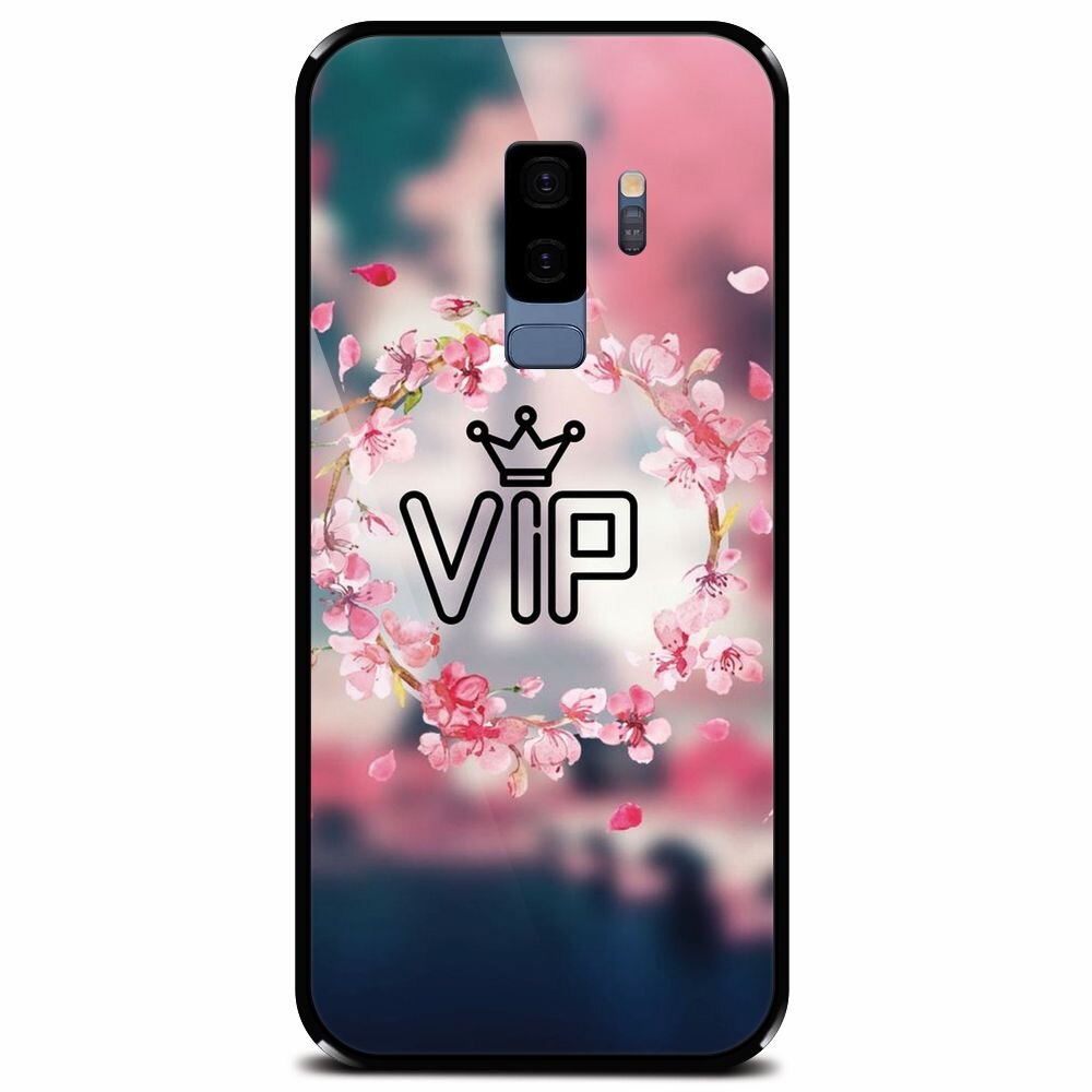 Husa din sticla securizata pentru Samsung Galaxy S9 Plus, VIP