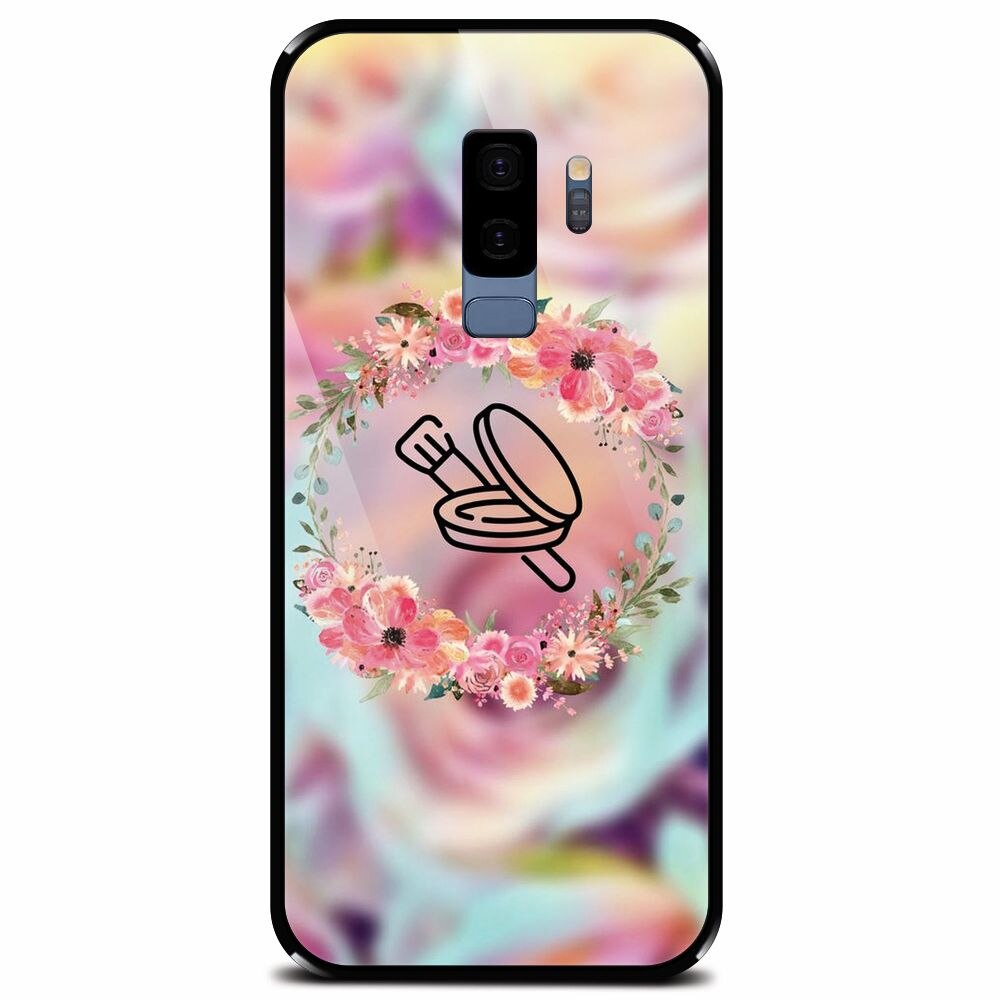 Husa din sticla securizata pentru Samsung Galaxy S9 Plus, Make Up Expert