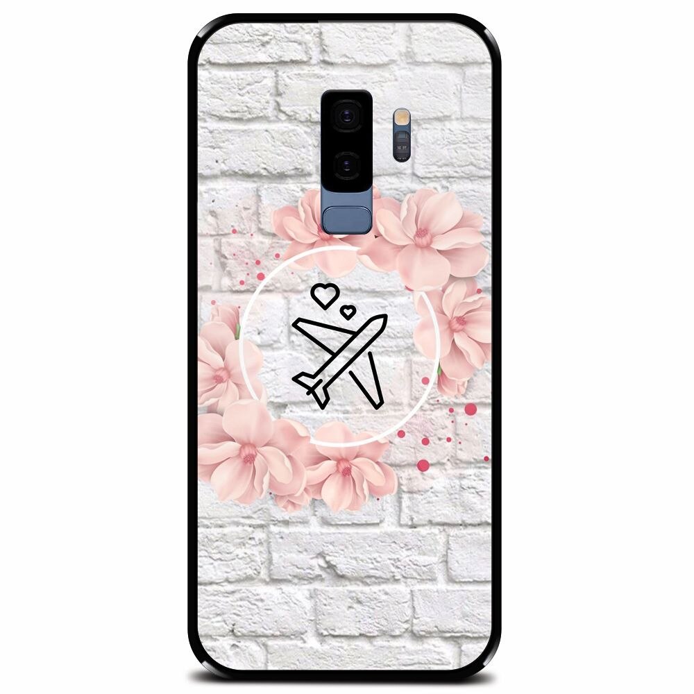 Husa din sticla securizata pentru Samsung Galaxy S9 Plus, Travel Dream