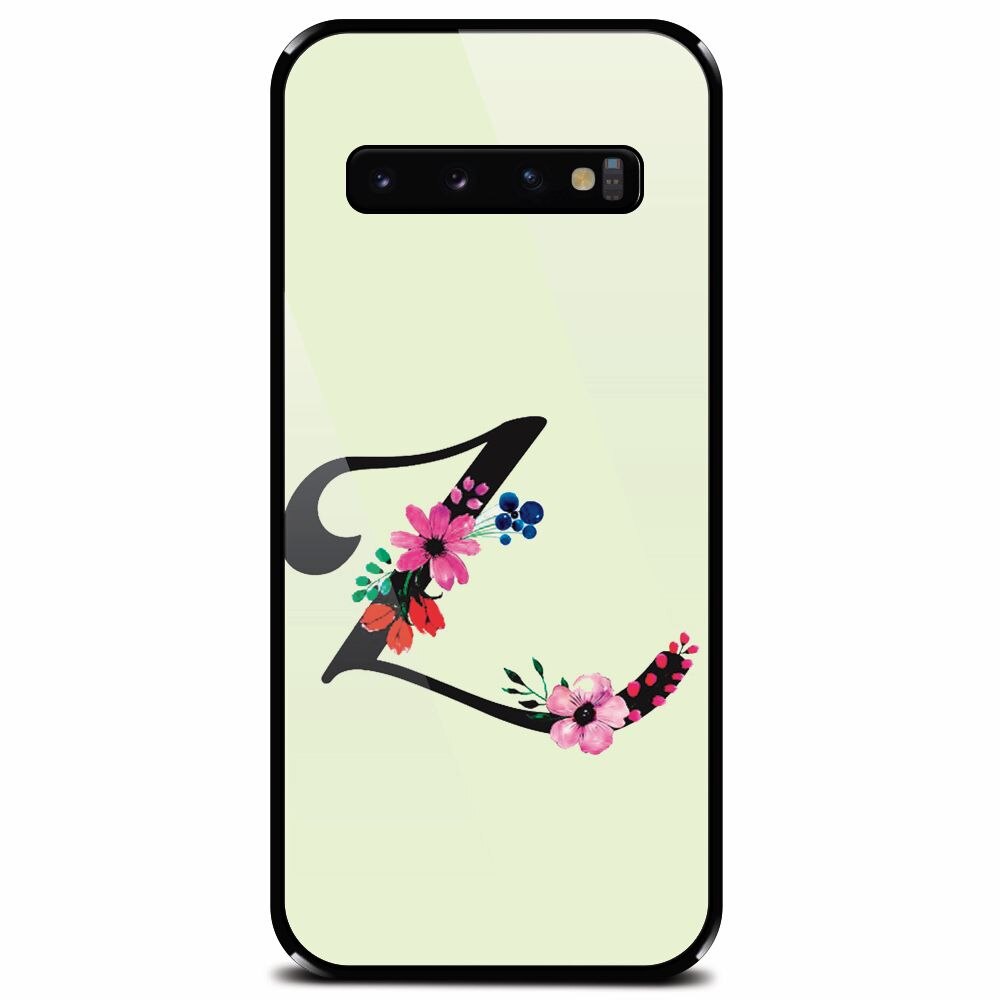 Husa din sticla securizata pentru Samsung Galaxy S10, Litera Z