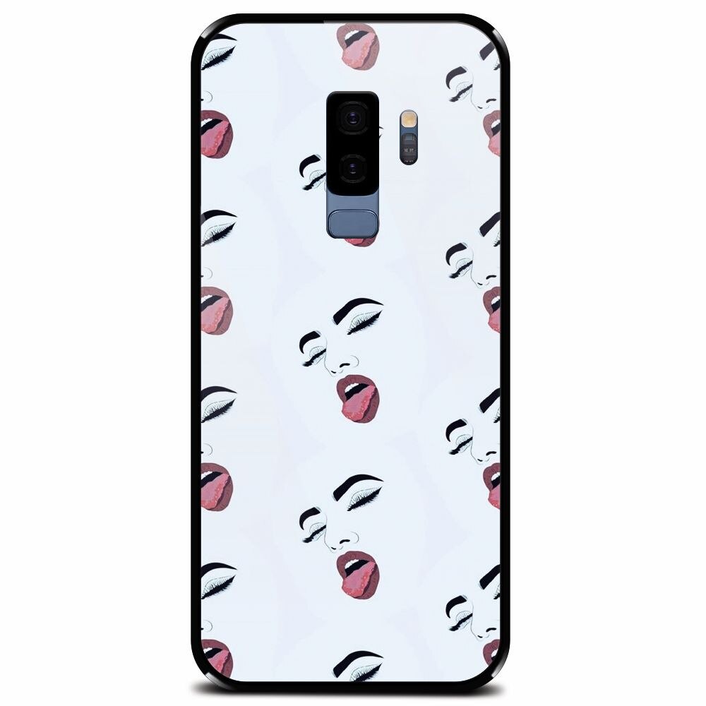 Husa din sticla securizata pentru Samsung Galaxy S9 Plus, Dirty Babe