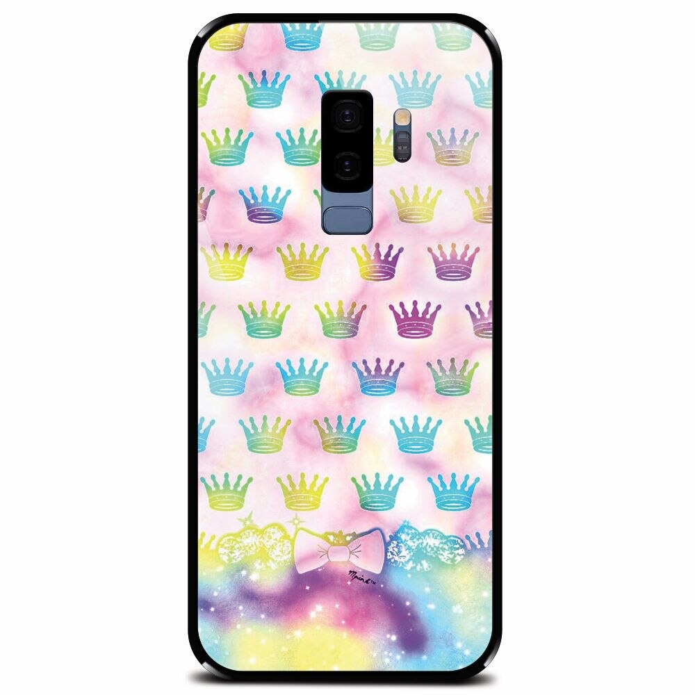 Husa din sticla securizata pentru Samsung Galaxy S9 Plus, Girly Plus
