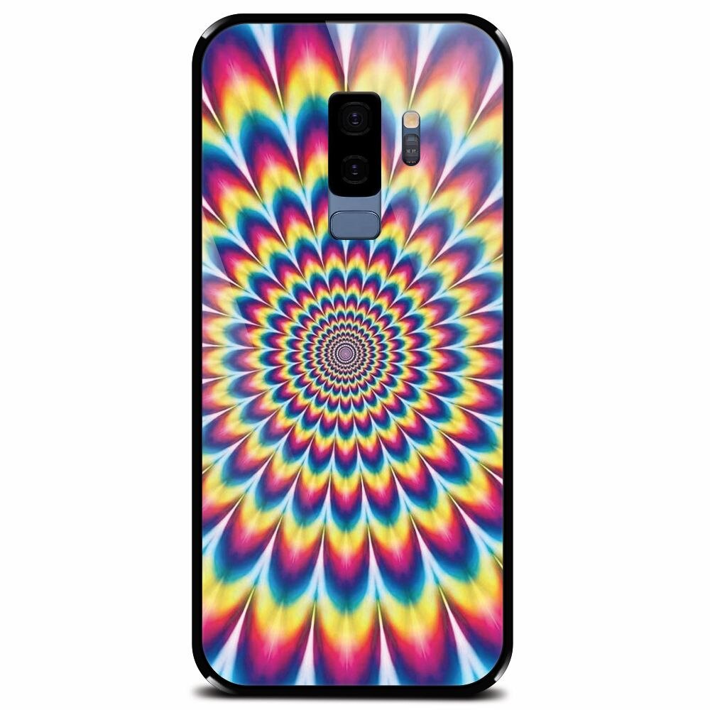 Husa din sticla securizata pentru Samsung Galaxy S9 Plus, Hurts My Eyes