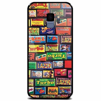 Husa din sticla securizata pentru Samsung Galaxy S9, Chewing Gum Turbo Husa din sticla securizata pentru Samsung Galaxy S9, Chewing Gum Turbo