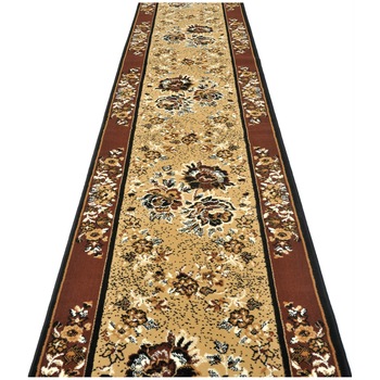 Traversa Kareli, Bej, 60 cm latime cu 100 cm lungime Traversa Kareli, Bej, 60 cm latime cu 100 cm lungime