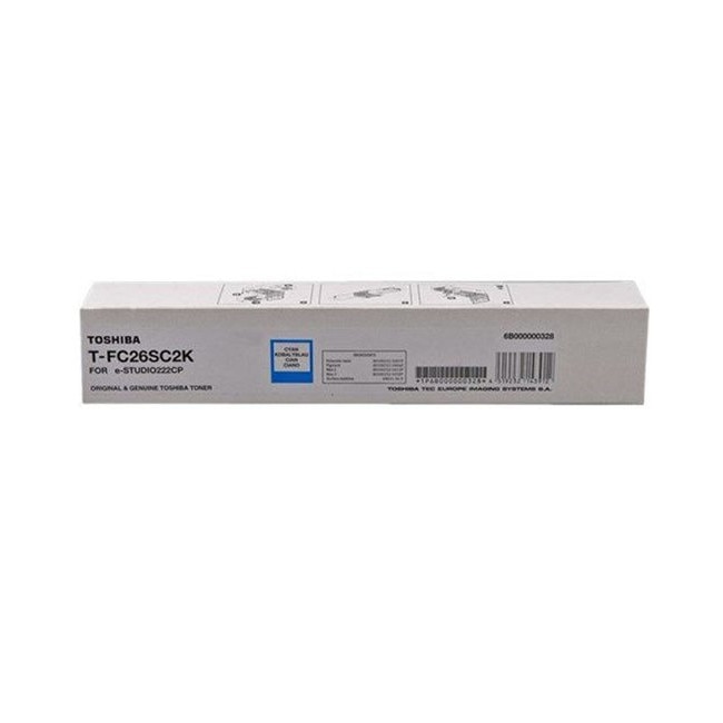 Toner Toshiba Cyan T-FC26SC6K