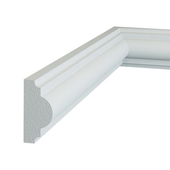 Brau decorativ din polimer rigid B4, alb, 4 x 1.9 cm Brau decorativ din polimer rigid B4, alb, 4 x 1.9 cm