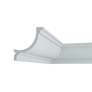 Scafa de tavan din polimer rigid ES2, alba, 10.2 x 10.2 cm Scafa de tavan din polimer rigid ES2, alba, 10.2 x 10.2 cm