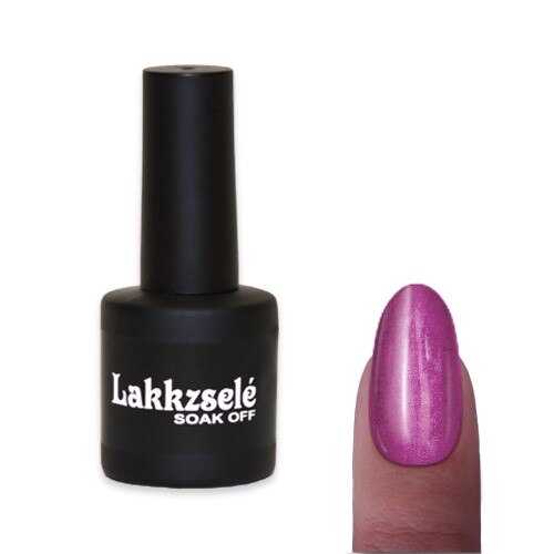 Gel polish semipermanent unghii MoonbasaNails, Perlat, Purpuriu, 6 ml