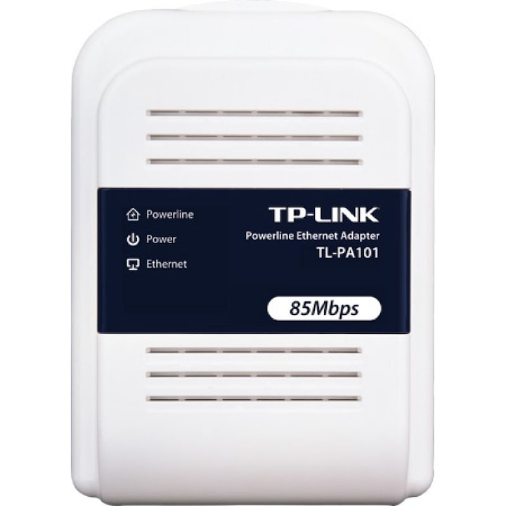 Adaptor Ethernet Powerline TP-Link TL-PA101 (85Mbps)