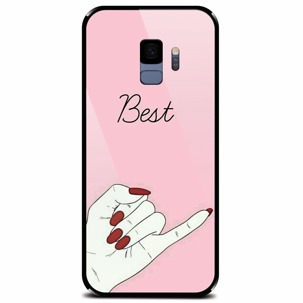 Husa din sticla securizata pentru Samsung Galaxy S9, Best