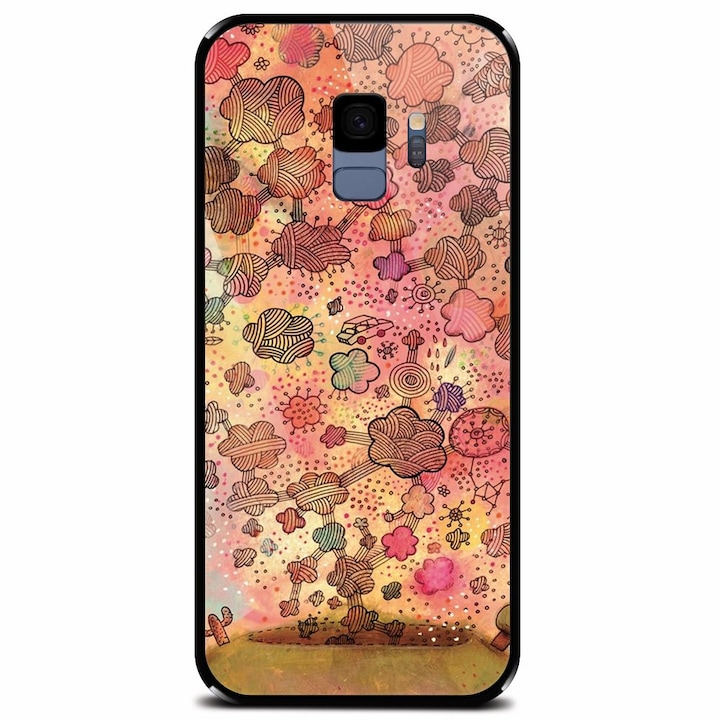 Калъф от закалено стъкло за Samsung Galaxy S9, Girly X