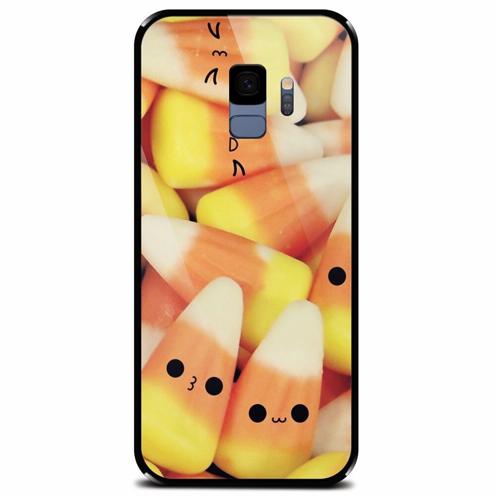 Husa din sticla securizata pentru Samsung Galaxy S9, Cute Girly 008