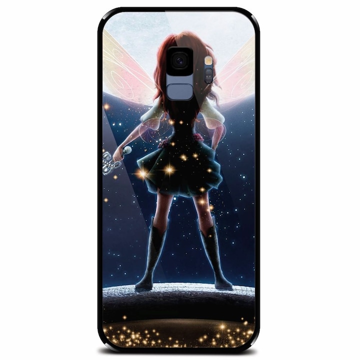 Калъф от закалено стъкло за Samsung Galaxy S9, Фея