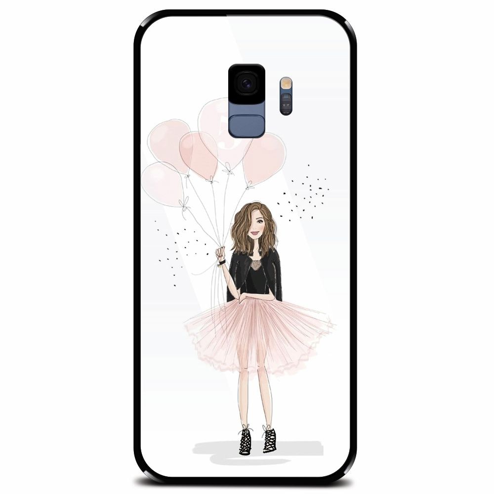 Husa din sticla securizata pentru Samsung Galaxy S9, Happy Aniversary