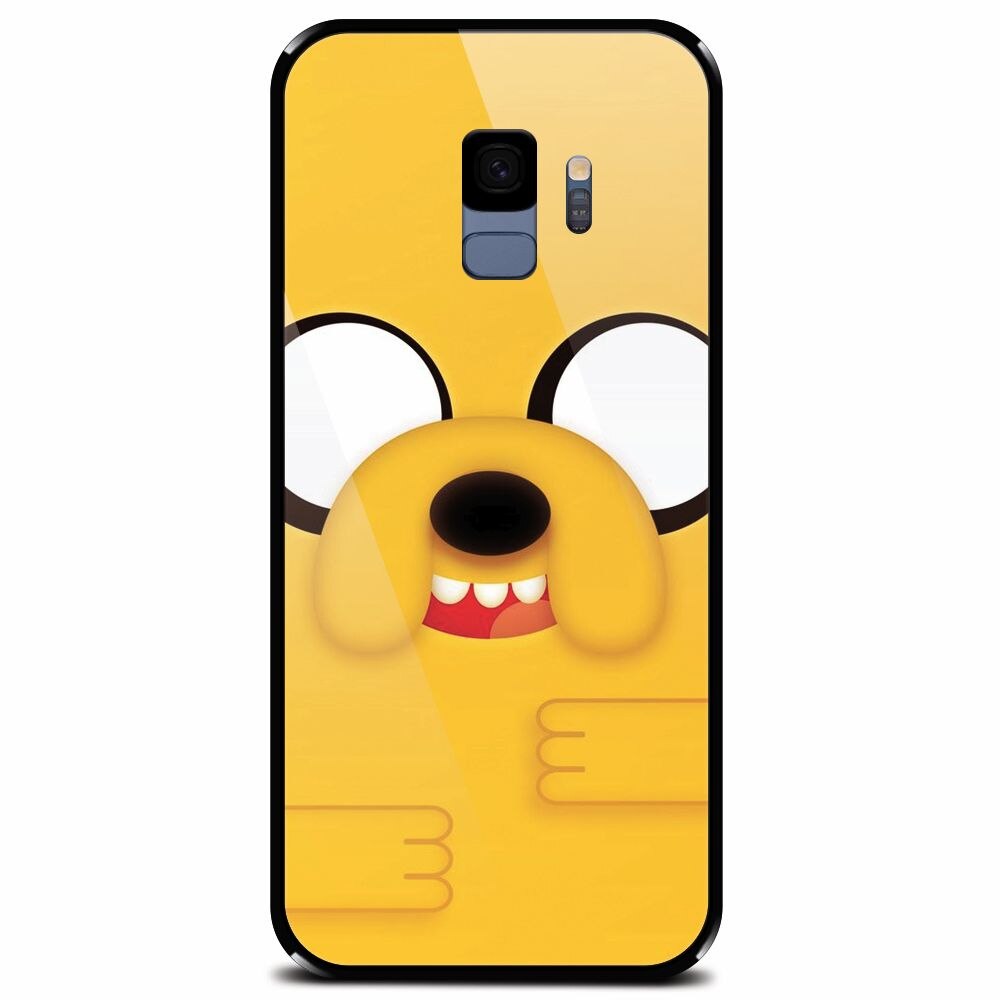 Husa din sticla securizata pentru Samsung Galaxy S9, Gumball