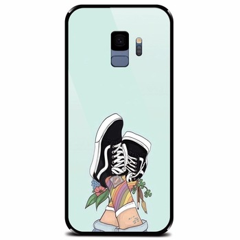 Husa din sticla securizata pentru Samsung Galaxy S9, Relax 2 Husa din sticla securizata pentru Samsung Galaxy S9, Relax 2