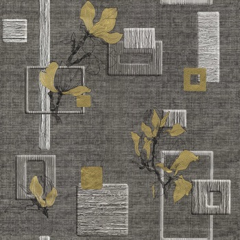 Tapet DEGRETS 060-11 hartie Magnolie negru sizes 0.53m x 10.05m, 5.3 mp Tapet DEGRETS 060-11 hartie Magnolie negru sizes 0.53m x 10.05m, 5.3 mp