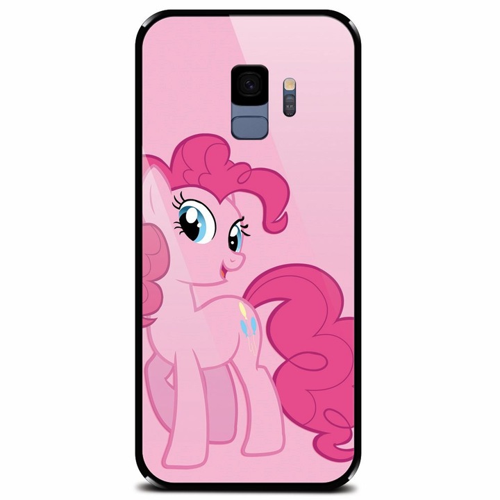 Калъф от закалено стъкло за Samsung Galaxy S9, Pinkie Pie