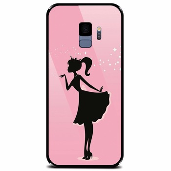 Husa din sticla securizata pentru Samsung Galaxy S9, Princess 2 Husa din sticla securizata pentru Samsung Galaxy S9, Princess 2