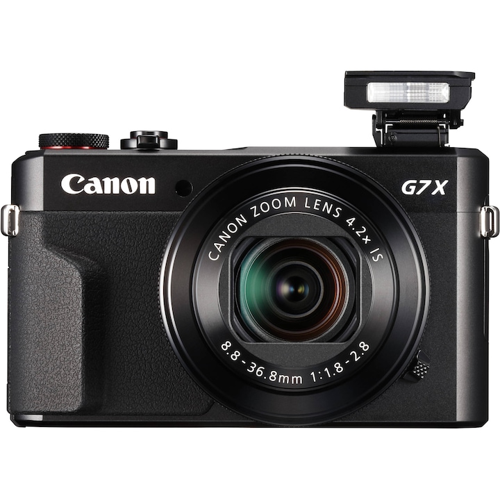 Canon PowerShot G7X Mark II fényképezőgép Premium kit, Fekete