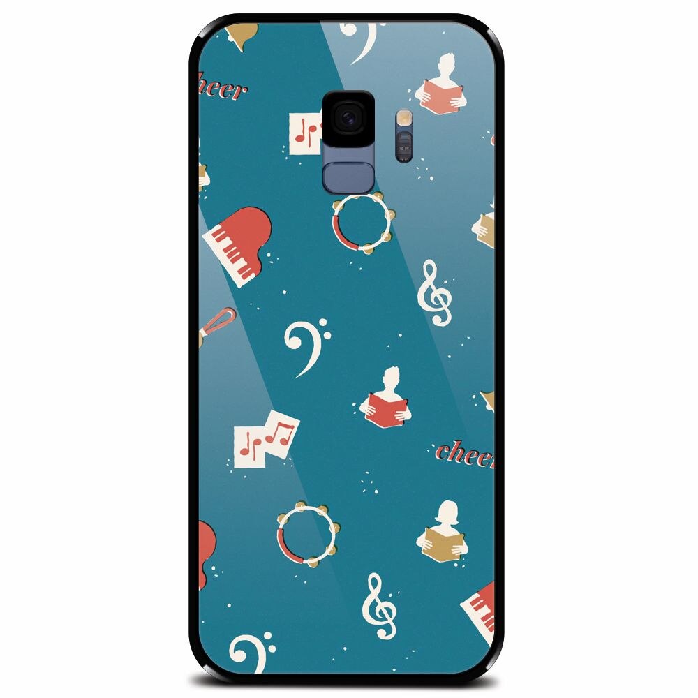 Husa din sticla securizata pentru Samsung Galaxy S9, Alfred Music