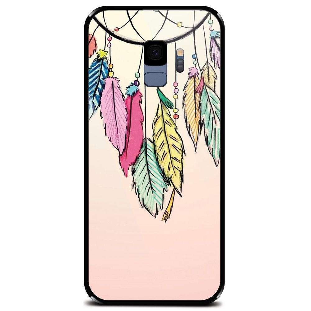 Husa din sticla securizata pentru Samsung Galaxy S9, Dreamcatcher 101