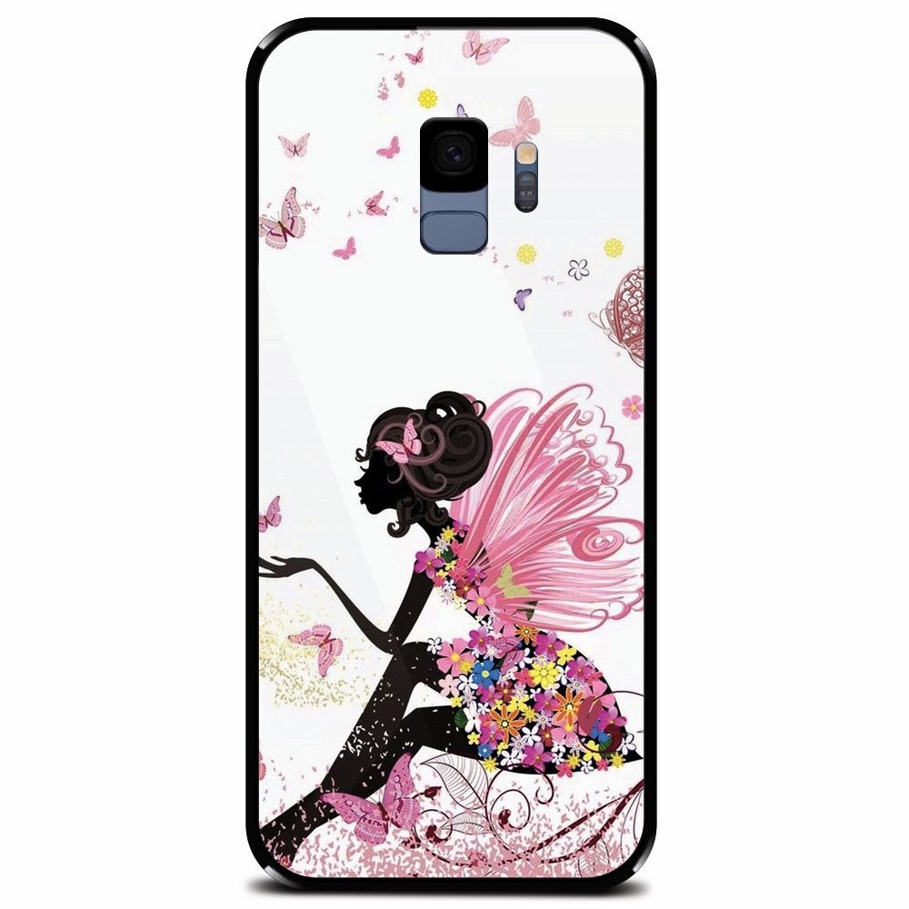 Husa din sticla securizata pentru Samsung Galaxy S9, Fairy 101