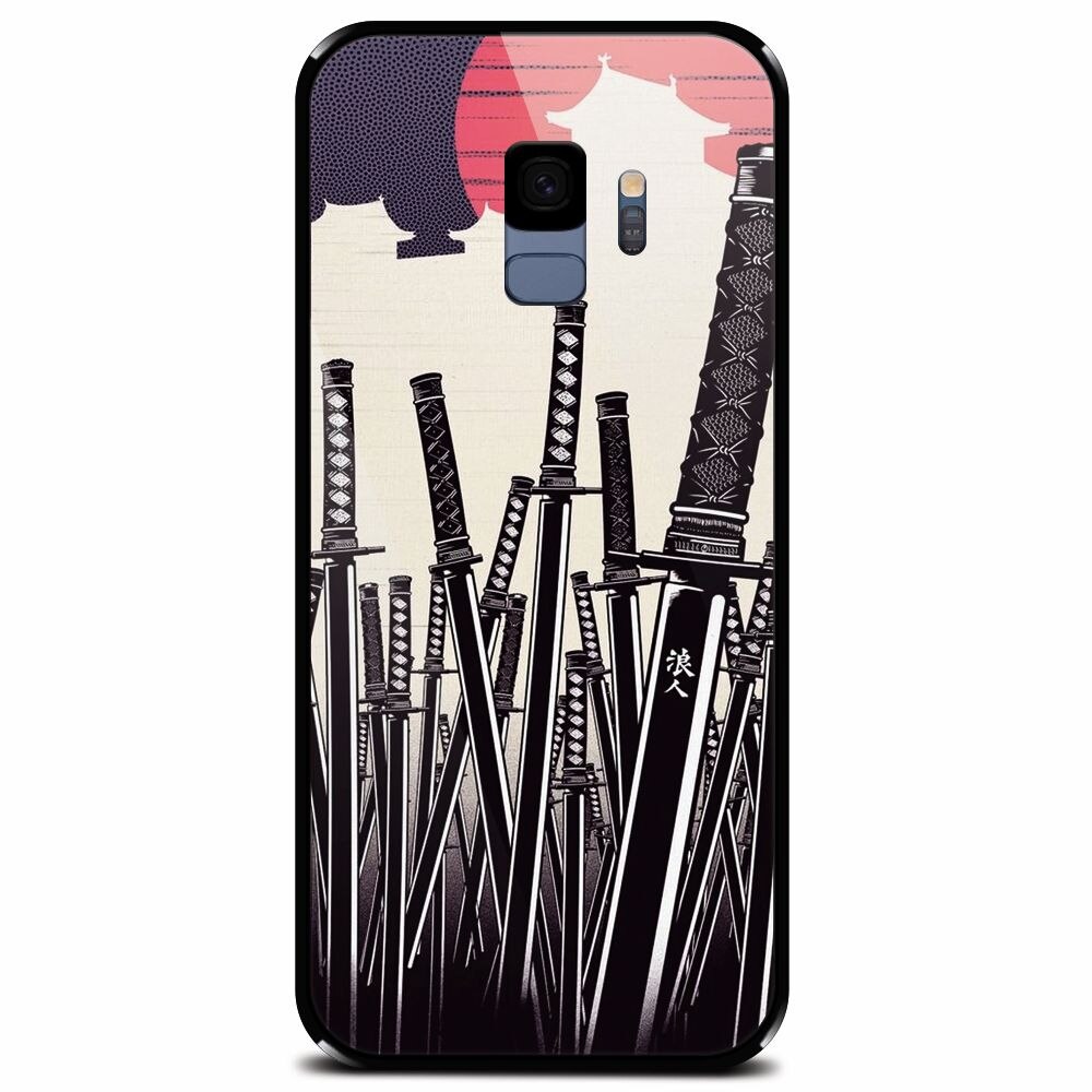 Husa din sticla securizata pentru Samsung Galaxy S9, Ronin