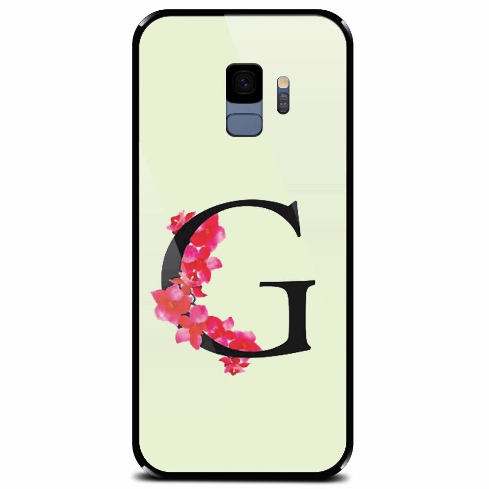 Husa din sticla securizata pentru Samsung Galaxy S9, Litera G