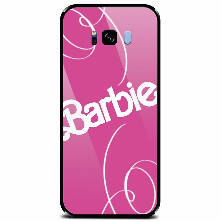 Edzett üvegtok Samsung Galaxy S8, Barbie telefonhoz