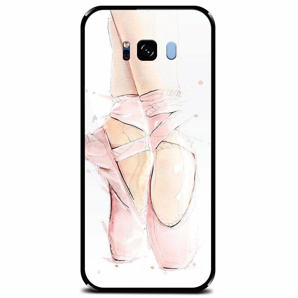 Husa din sticla securizata pentru Samsung Galaxy S8 Plus, Balet