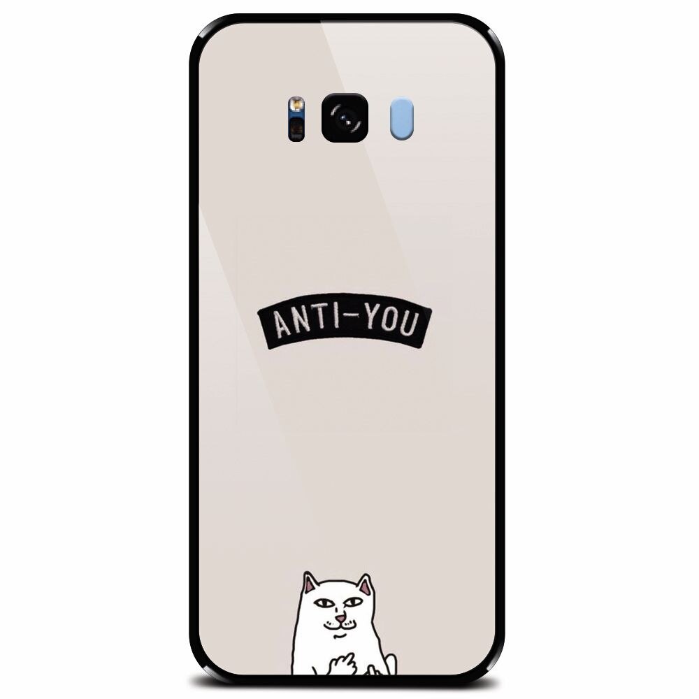 Husa din sticla securizata pentru Samsung Galaxy S8 Plus, Anti You