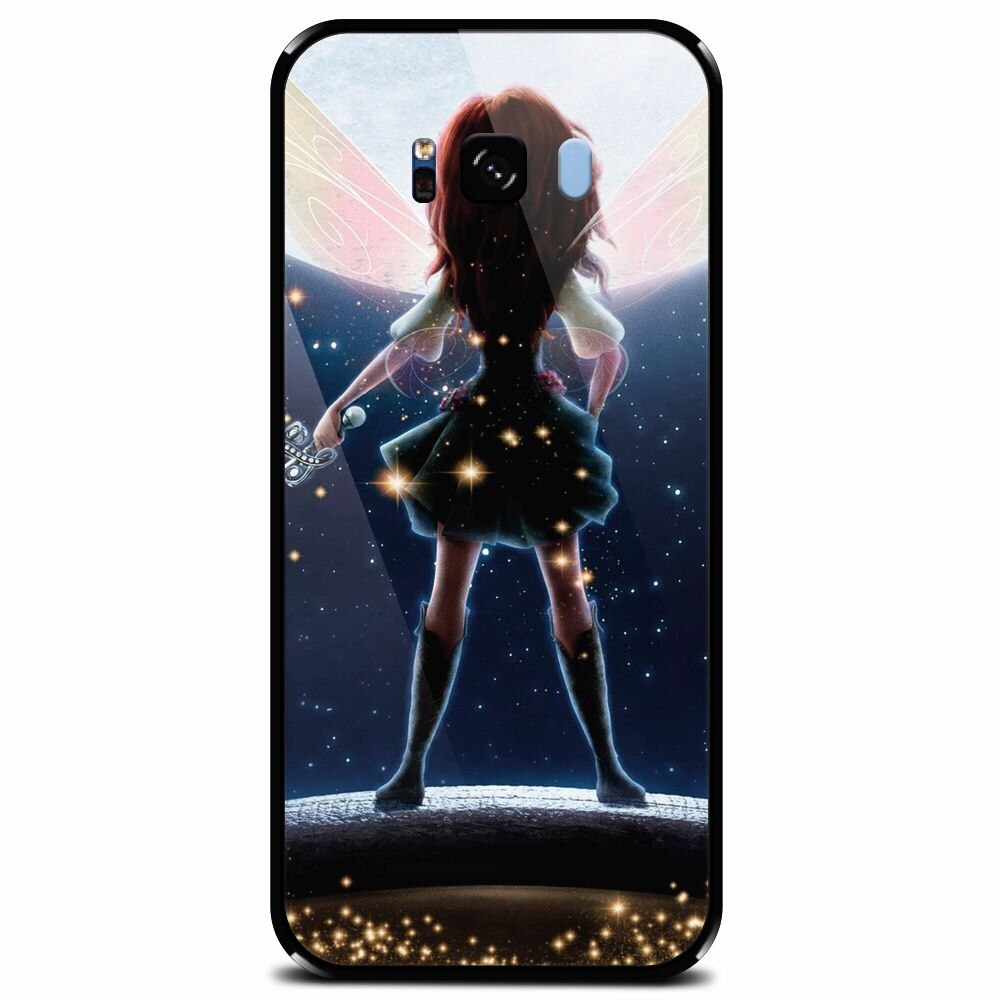 Husa din sticla securizata pentru Samsung Galaxy S8, Fairy
