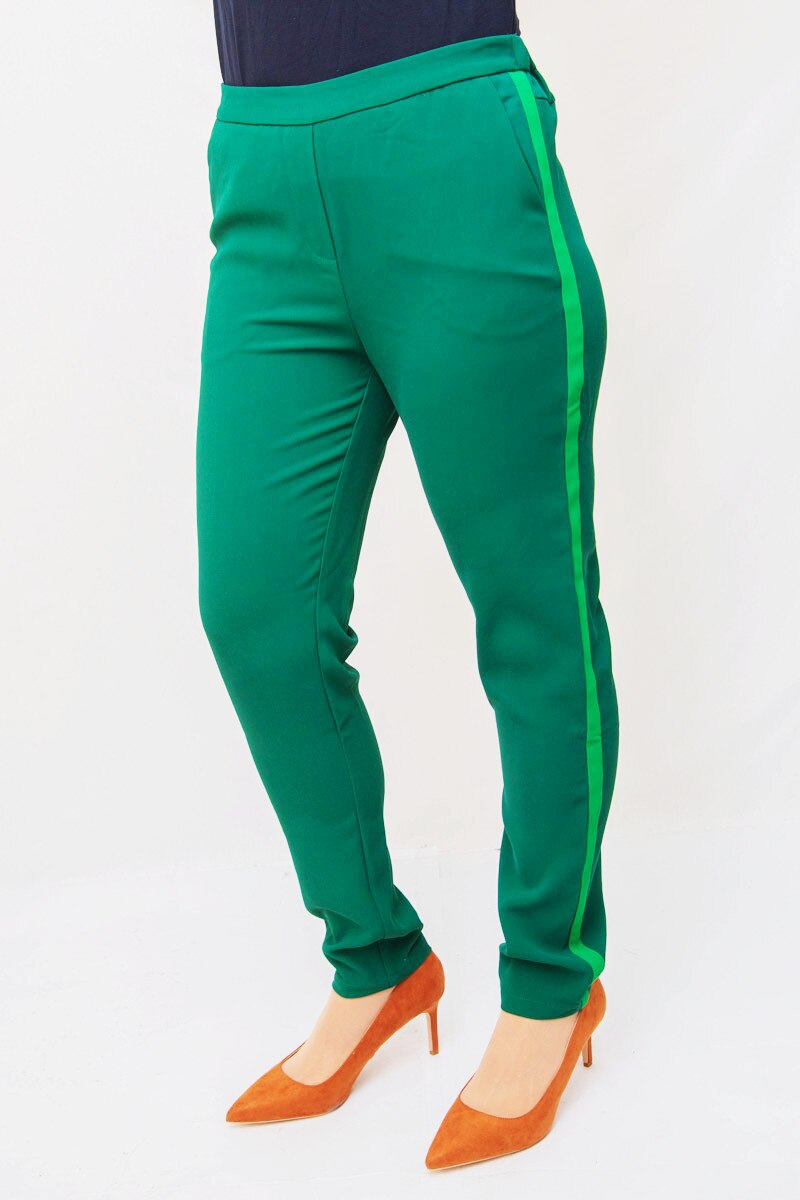 Pantaloni drepti Sisters Point,verde,38