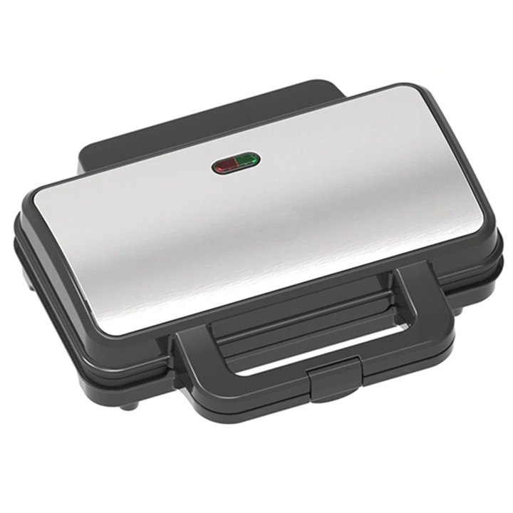 Sandwich-maker Tristar SA-3060, Extra Big Sandwiches, 900 W, Placi nonaderente, Negru
