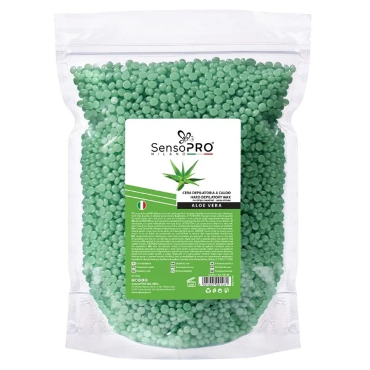 Ceara Epilat Granule SensoPRO cu Aloe Vera, 500g
