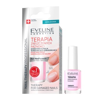 Tratament pentru unghii deteriorate Eveline Nail Therapy 12 ml Tratament pentru unghii deteriorate Eveline Nail Therapy 12 ml
