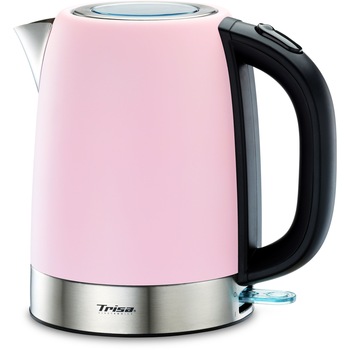Fierbator de apa Trisa Retro Line 6439.8712 1,7 litri culoare roz, baza pivotanta 360° Fierbator de apa Trisa Retro Line 6439.8712 1,7 litri culoare roz, baza pivotanta 360°
