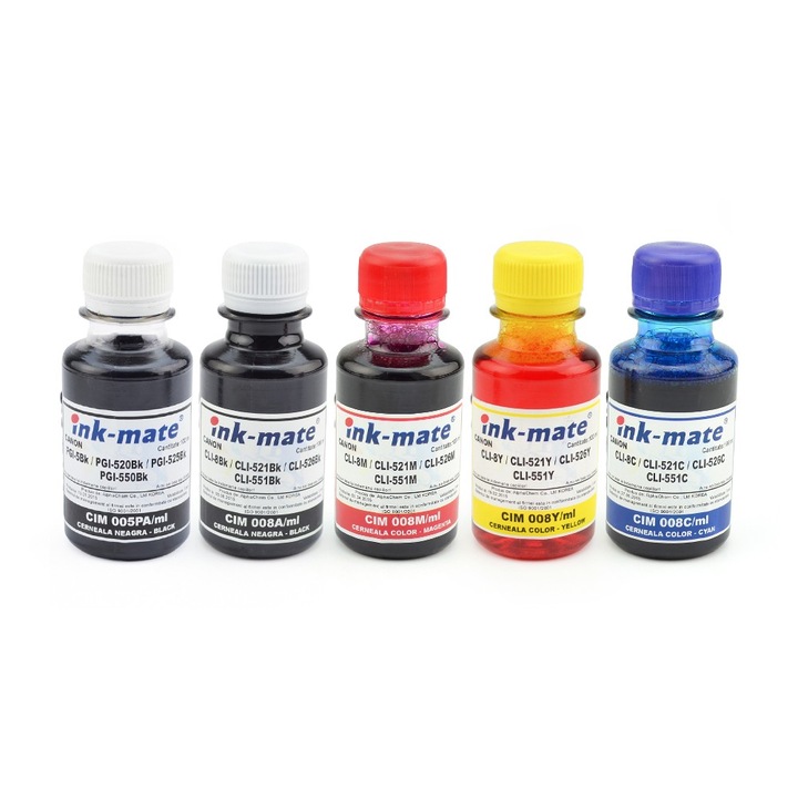 Ink-mate Canon kompatibilis tintakészlet 5 színben