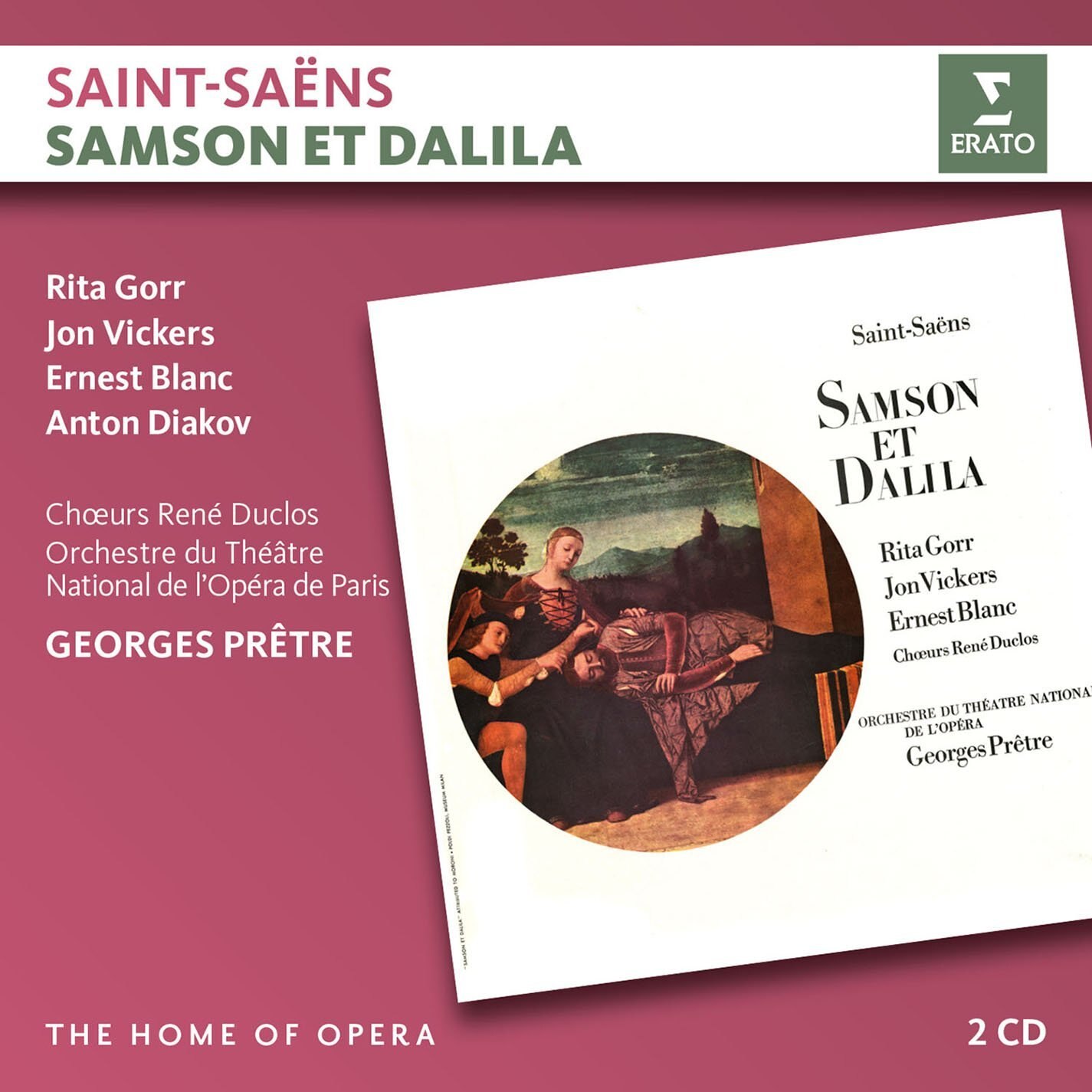 Georges PretreOpera de Paris Rita GorrJon Vickers - Saint-Saens: Samson et Dalila - CD