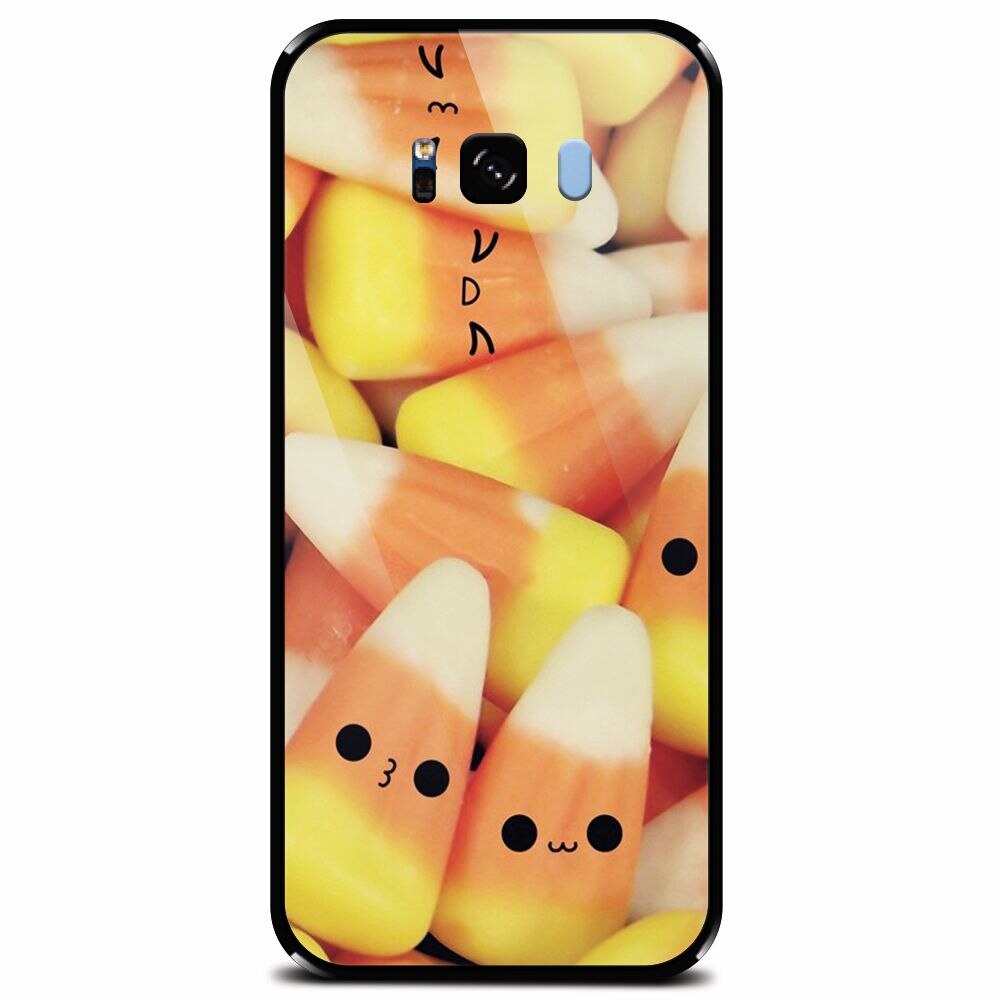 Husa din sticla securizata pentru Samsung Galaxy S8 Plus, Cute Girly 008