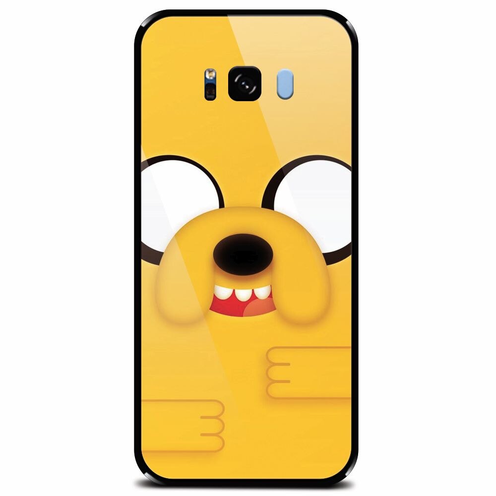 Husa din sticla securizata pentru Samsung Galaxy S8 Plus, Gumball