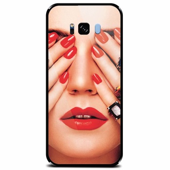 Husa din sticla securizata pentru Samsung Galaxy S8 Plus, Rings On All Fingers Husa din sticla securizata pentru Samsung Galaxy S8 Plus, Rings On All Fingers